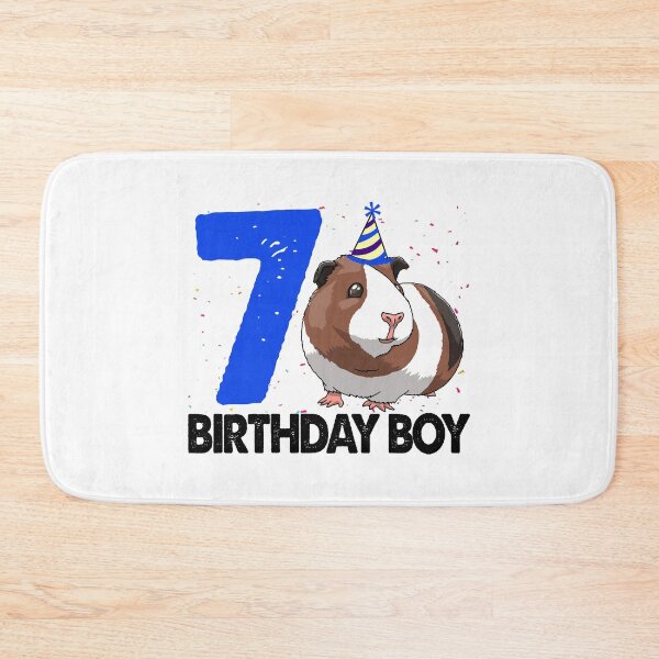 Item preview, Birthday Boy 7 Guinea Pig designed and sold by Bendthetrend.