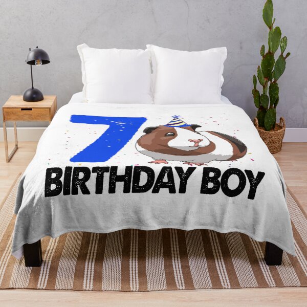 Item preview, Birthday Boy 7 Guinea Pig designed and sold by Bendthetrend.