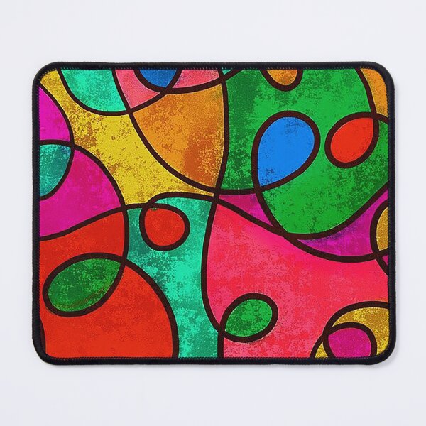 Item preview, Colorfull christmas lights abstract design, loopy doodle,  designed and sold by Nostrathomas66.