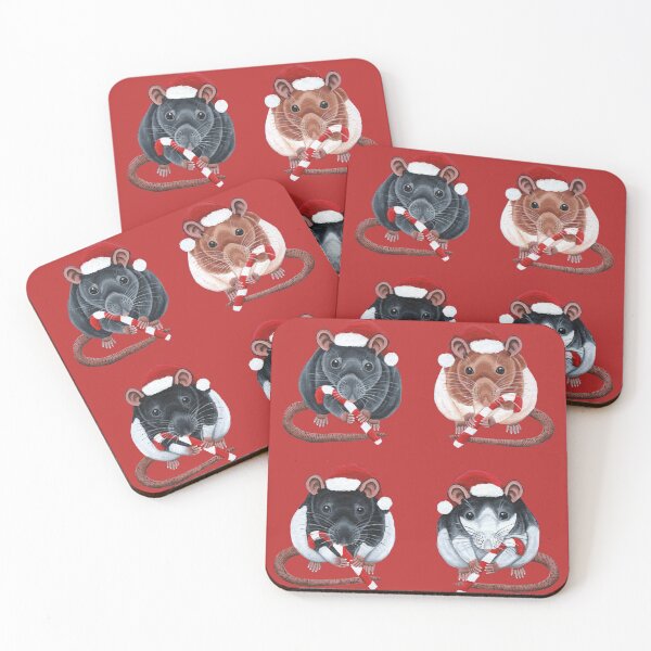 Item preview, Festive Rats designed and sold by WolfySilver.