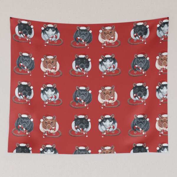 Item preview, Festive Rats designed and sold by WolfySilver.