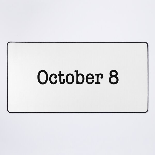 Item preview, October 8 designed and sold by ellebackup.