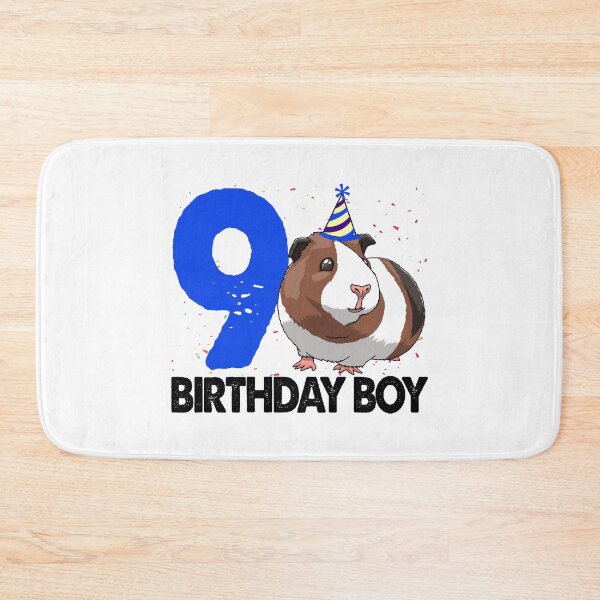 Item preview, Birthday Boy 9 Guinea Pig designed and sold by Bendthetrend.