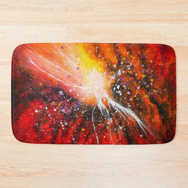 Item preview, Red lightening abstract designed and sold by Red Witch Art.