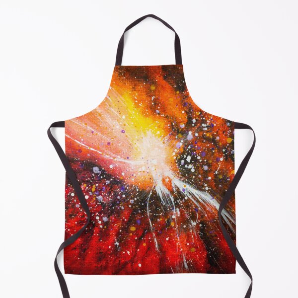 Item preview, Red lightening abstract designed and sold by Red Witch Art.