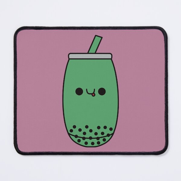 Item preview, Cute Matcha Bubble Tea - Kawaii Boba Tea designed and sold by KawaiiByDice.