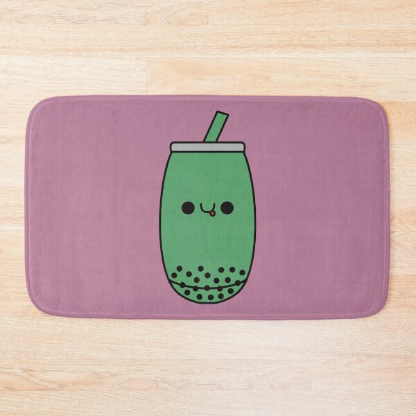 Item preview, Cute Matcha Bubble Tea - Kawaii Boba Tea designed and sold by KawaiiByDice.