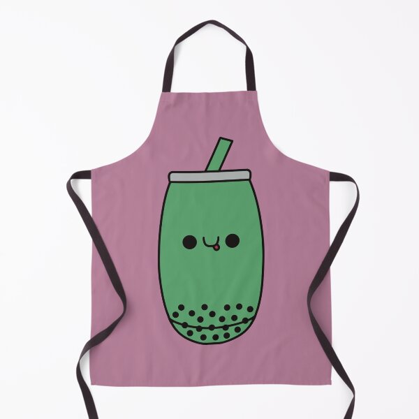 Item preview, Cute Matcha Bubble Tea - Kawaii Boba Tea designed and sold by KawaiiByDice.