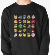 Super Smash Bros. Melee Neutral Stock Icons Pullover