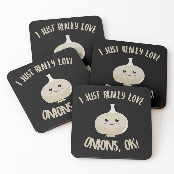 Item preview, I Just Really Love Onions OK Kawaii Onion t shirt designed and sold by Dan66.