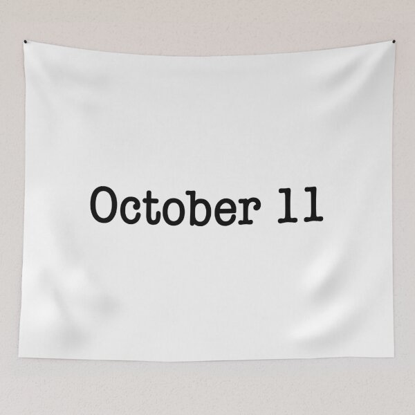 Item preview, October 11 designed and sold by ellebackup.
