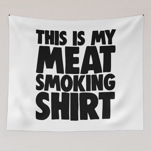 Item preview, This Is My Meat Smoking Grill Shirt designed and sold by Bendthetrend.