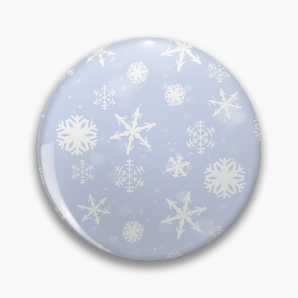 Item preview, Snowflakes on pastel blue designed and sold by bkdoodles.