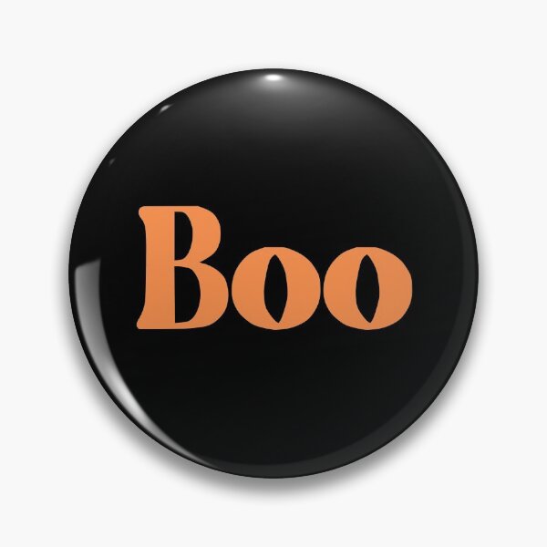 Item preview, Boo! (Funny Minimalist) - Orange Creepy designed and sold by SilkenDove.