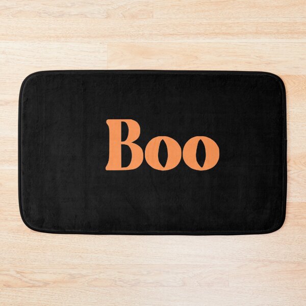 Item preview, Boo! (Funny Minimalist) - Orange Creepy designed and sold by SilkenDove.