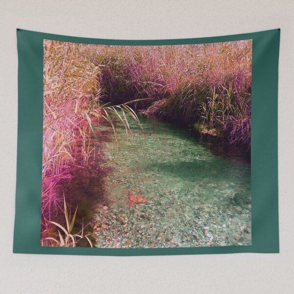 Item preview, Magenta riverside crystal water designed and sold by horseaddicted.