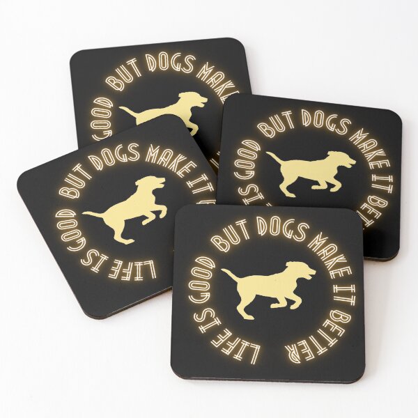 Item preview, Life is good but dogs can make it better designed and sold by newtree.