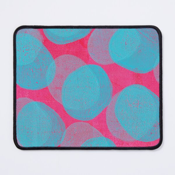 Item preview, Blue Easter Eggs on Pink backround, abstract pattern digital art designed and sold by Nostrathomas66.