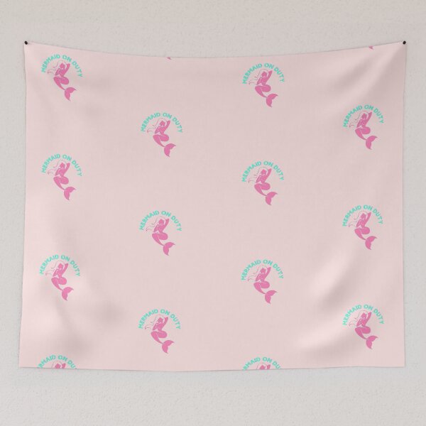 Item preview, mermaid on duty designed and sold by aubreyjacobs.