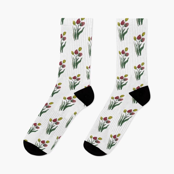 Item preview, Watercolor tulips designed and sold by Kaila Andrews.