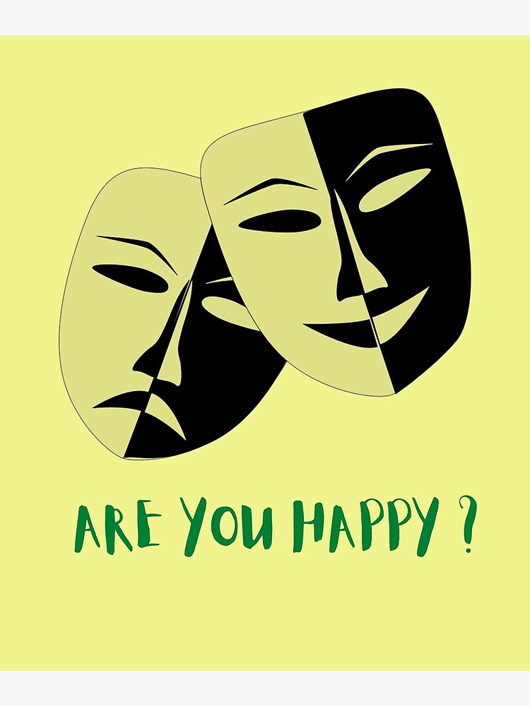 "are you happy" Poster for Sale by lahirujayatissa Redbubble