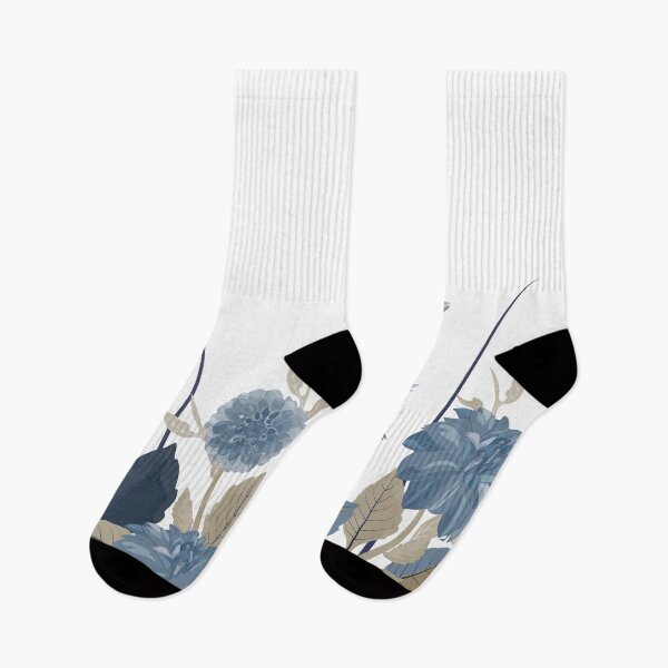 Item preview, Blue Cornflowers, Dahlias, Thistles designed and sold by GeeHanz.