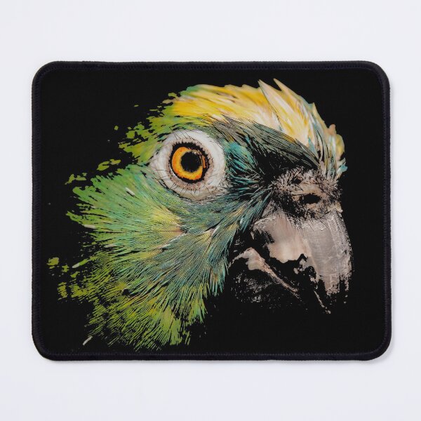 Item preview, parrot head graphic design designed and sold by Nostrathomas66.