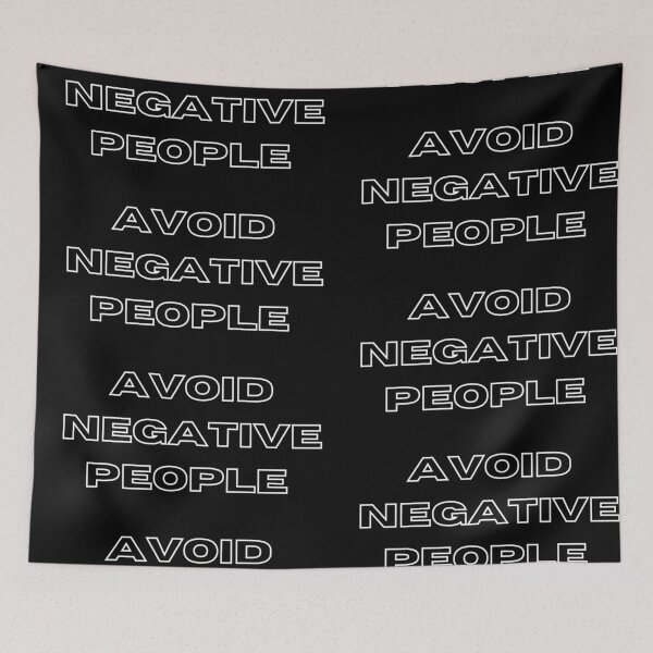 Item preview, Avoid Negative People designed and sold by Imaginative Expressions⭐️ ⭐️ ⭐️ ⭐️ ⭐️.