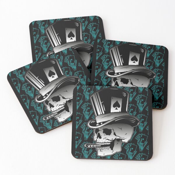 Artikelvorschau, SkPl06 Skull Gamer Occult Tattoo Cool Spooky Magic entworfen und verkauft von Segobia.
