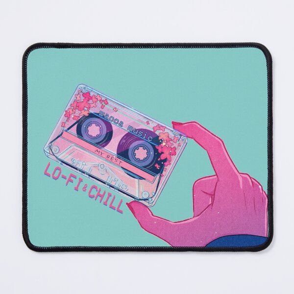 Item preview, Lofi and Chill Tunes Cassette designed and sold by usbgraphicss.