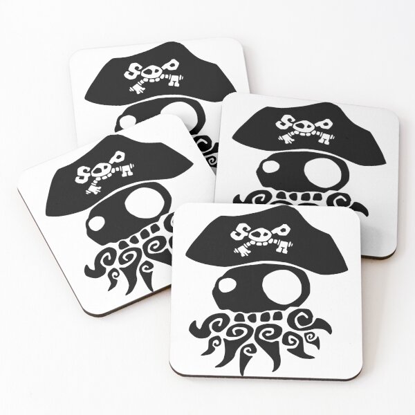 Item preview, Pirate Captain Skull-Octopus designed and sold by SweetPeasBoatTs.