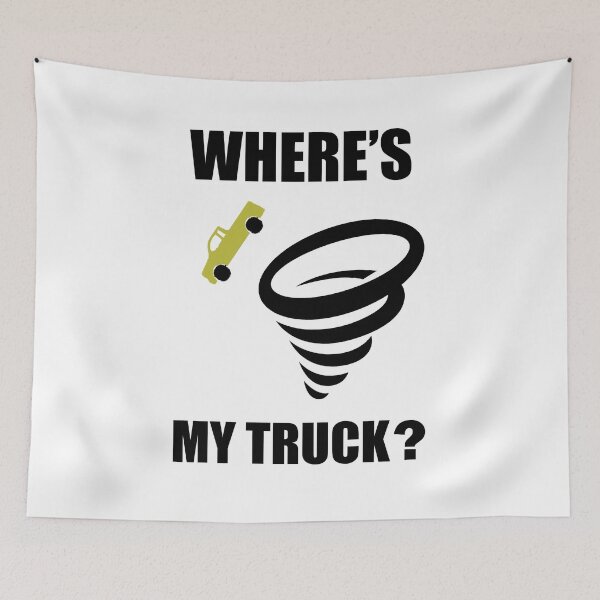 Item preview, Where's My Truck?, Tornado designed and sold by christopherda.