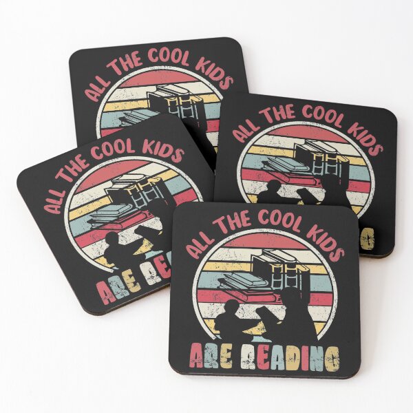 Item preview, All The Cool Kids Are Reading designed and sold by AmethystMurad.