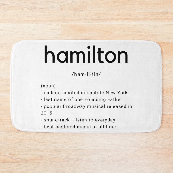 Item preview, Hamilton Definition designed and sold by Max  Sklar.