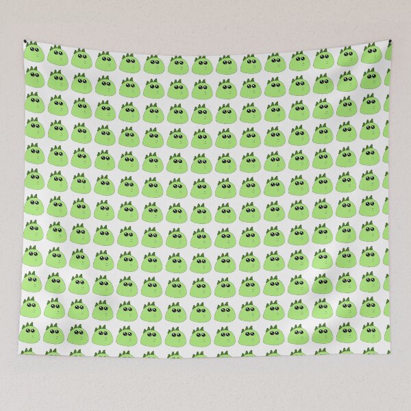 Item preview, Cute green kawaii Dino points  designed and sold by greenmtndesigns.