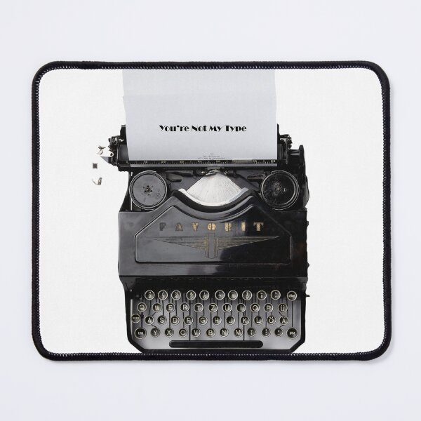 Item preview, You're Not MyType, Vintage Favorit Typewriter photo designed and sold by Nostrathomas66.