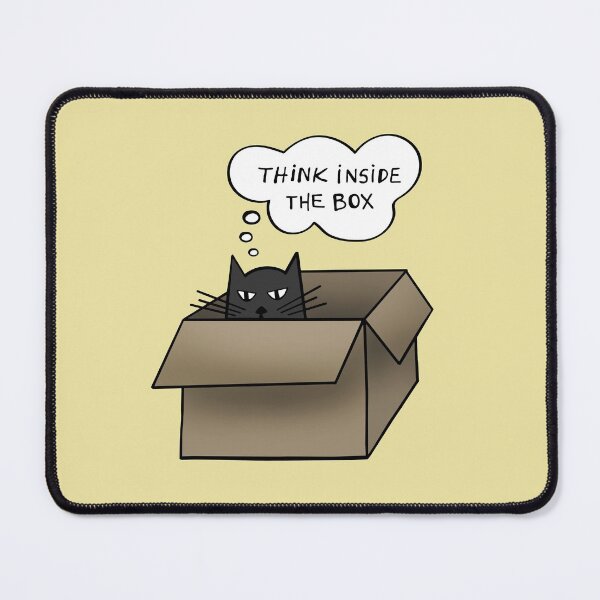 Item preview, Think Inside The Box designed and sold by majoihart.