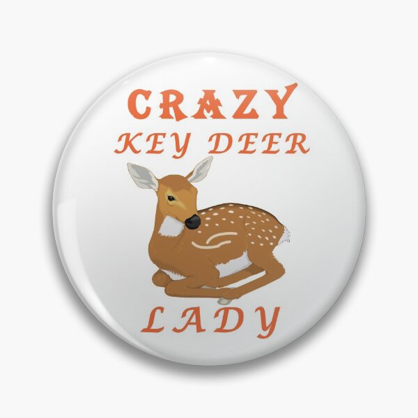 Item preview, Crazy Key Deer Lady Big Pine Key Lower Florida Keys designed and sold by KeysTreasures.