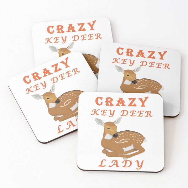 Item preview, Crazy Key Deer Lady Big Pine Key Lower Florida Keys designed and sold by KeysTreasures.
