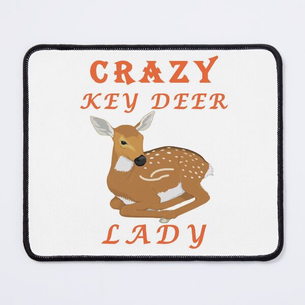 Item preview, Crazy Key Deer Lady Big Pine Key Lower Florida Keys designed and sold by KeysTreasures.
