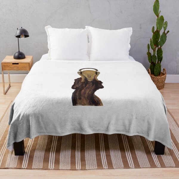 Item preview, The Scream with Headphones | Fine Art Spoof designed and sold by DanLopesMerch.