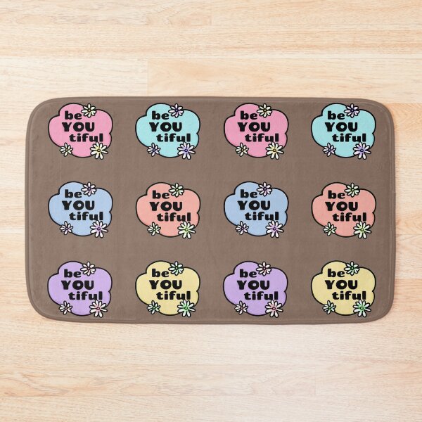 Item preview, Beautiful BeYOUtiful Colorful Cloud With Daisies - Kawaii Motivational Aesthetic designed and sold by ViewerEqualsPhoton.