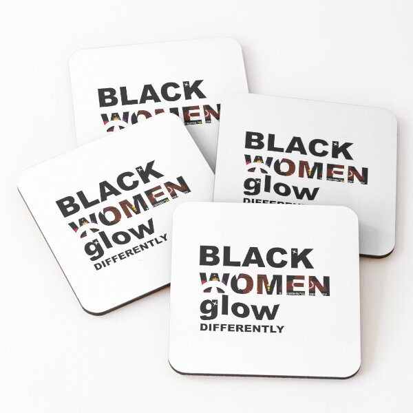 Item preview, Black Women Glow Differently  designed and sold by showoffmarket.