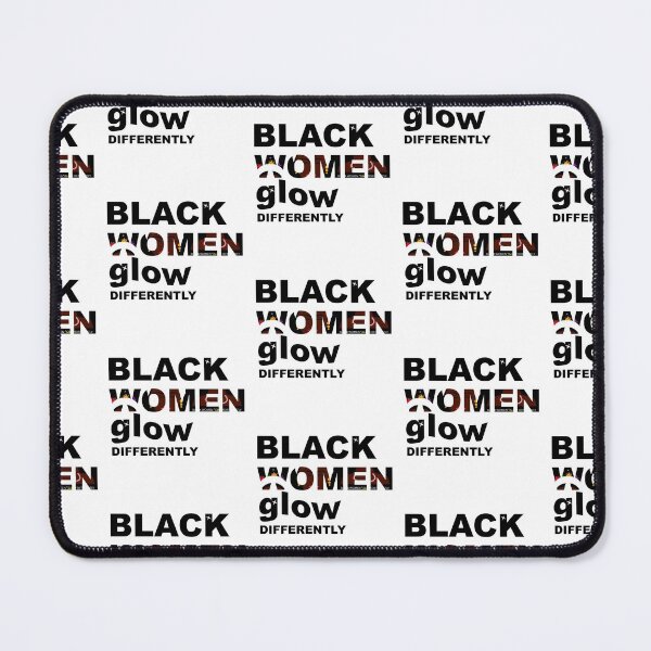 Item preview, Black Women Glow Differently  designed and sold by showoffmarket.