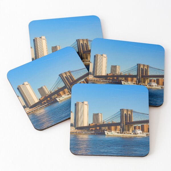 Item preview, Sailing Under the Brooklyn Bridge - Impressions Of Manhattan designed and sold by Georgia Mizuleva.
