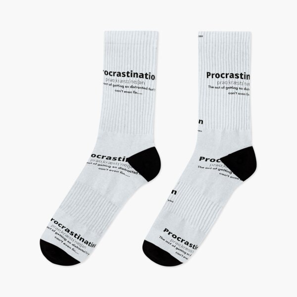 Item preview, Novelty procrastination design  designed and sold by Mimifsud.