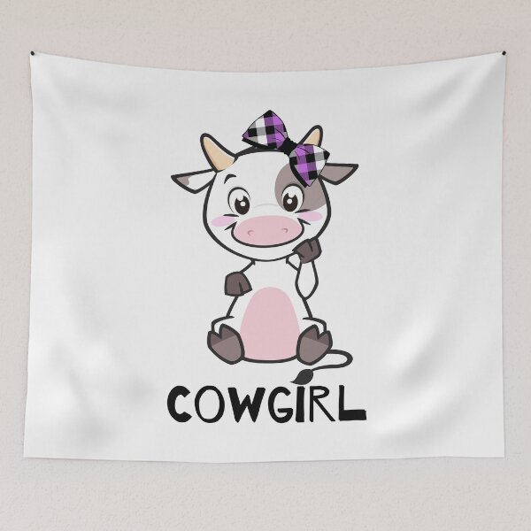 Item preview, Cow/ Cowgirl/ Funny Cow Pun designed and sold by Designs By YL.