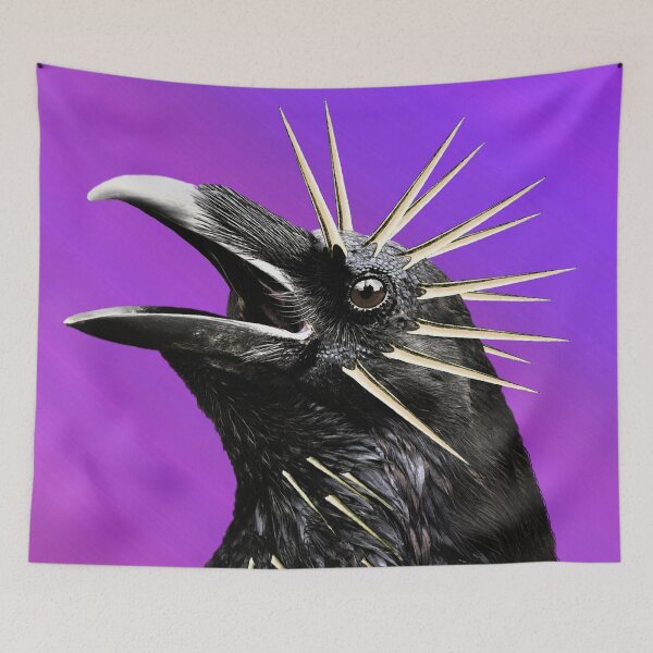 Item preview, The Murder Crow as Spirit Animal designed and sold by Loveday Funck.