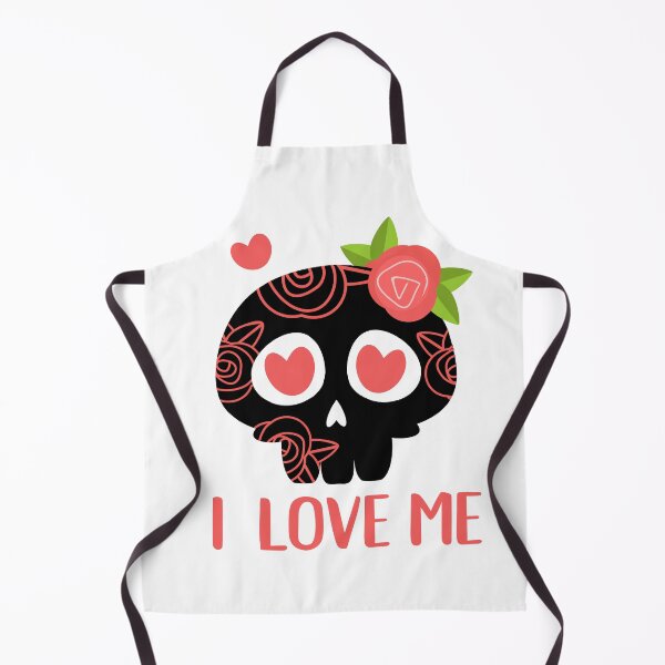 Item preview, i love me skull designs  designed and sold by BeautyArtsHub.