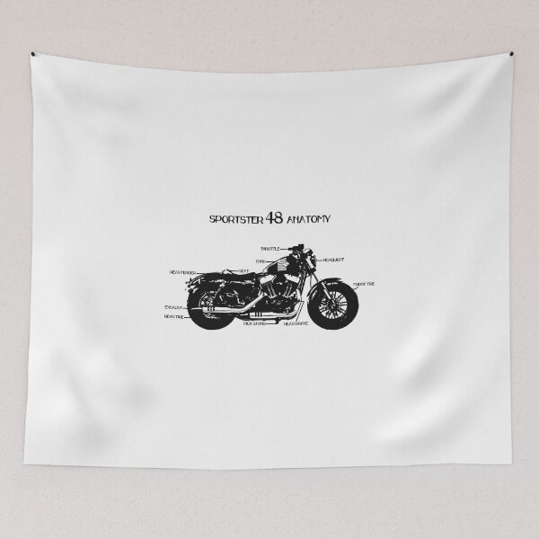 Item preview, Motorcycle ANATOMY Black designed and sold by eleven3Oone.
